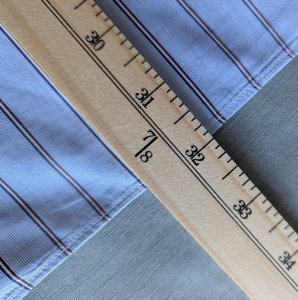 Barneys New York Blue Striped Shirt - Picture 6 of 6